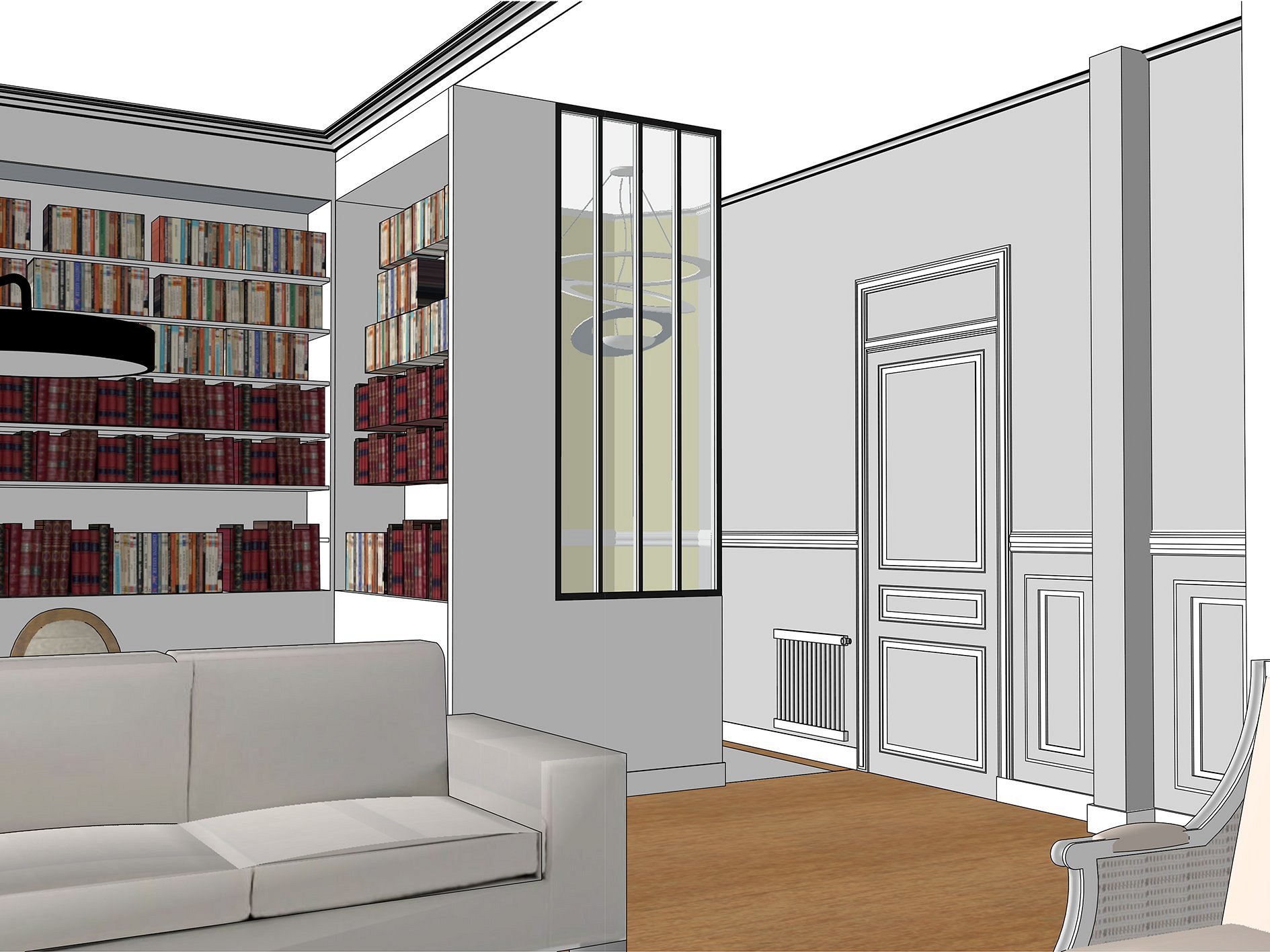 ETUDE D’AMENAGEMENT INTERIEUR D’UNE ENTREE - AVEC VOUS DESIGN - Design ...